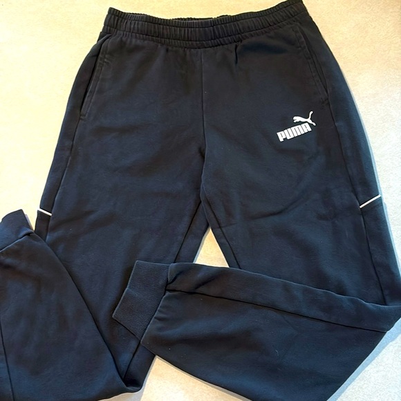 Puma Other - Puma Black Jogger Sweatpants Athletic Fit